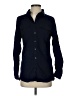 Love Notes 100% Rayon Blue Long Sleeve Button-Down Shirt Size S - photo 1