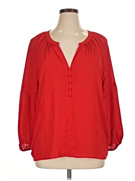 Ann Taylor Loft Outlet Long Sleeve Blouse
