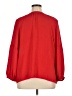 Ann Taylor LOFT Outlet 100% Polyester Red Long Sleeve Blouse Size XL - photo 2