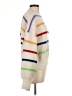 En Creme 100% Polyester Stripes White Pullover Sweater Size L - photo 4