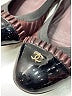 Chanel Brown Burgundy Flats Size EU 39 - photo 5