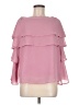 Colleen Lopez 100% Polyester Pink 3/4 Sleeve Blouse Size 6 - photo 1
