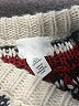 H&M Chevron-herringbone Ivory Pullover Sweater Size S - photo 7