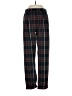 Light Before Dark Plaid Black Casual Pants Size S - photo 1