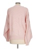 Unbranded Solid Pink Turtleneck Sweater Size L (estimated) - photo 2