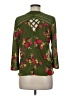 Assorted Brands Floral Green 3/4 Sleeve Blouse Size M (estimated) - photo 2