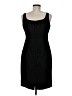 Ellen Tracy 100% Polyester Solid Black Cocktail Dress Size 6 (estimated) - photo 2