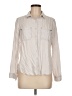 Rubbish 100% Rayon Ivory Long Sleeve Button-Down Shirt Size M - photo 1
