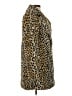 Unbranded 100% Polyester Animal Print Gold Coat Size XS - photo 4