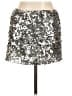 Blu Moon Metallic Silver Formal Skirt Size Sm (1) - photo 1