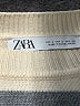 Zara Stripes Silver Pullover Sweater Size S - photo 7