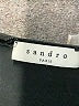 Sandro Black 3/4 Sleeve Button-Down Shirt Size Lg (3) - photo 7