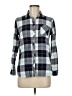 Barbour Plaid Gray Long Sleeve Button-Down Shirt Size 6 - photo 1