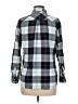 Barbour Plaid Gray Long Sleeve Button-Down Shirt Size 6 - photo 2