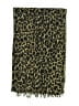 Unbranded Animal Print Green Tan Scarf One size - photo 2