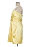 David's Bridal 100% Polyester Yellow Cocktail Dress Size 14 - photo 5