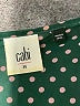 CAbi 100% Polyester Teal Sleeveless Blouse Size M - photo 6