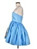 ALEMAIS Tropical Blue Cocktail Dress Size 6 - photo 5