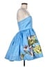 ALEMAIS Tropical Blue Cocktail Dress Size 6 - photo 4