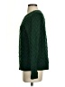 Lands' End 100% Cotton Chevron-herringbone Green Pullover Sweater Size S - photo 5