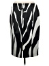 St. John Graphic Black Formal Skirt Size 8 - photo 2