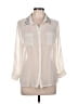 Cato 100% Polyester Ivory 3/4 Sleeve Blouse Size L - photo 1