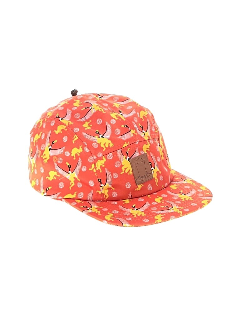 Pre-owned Marvel Sun Hat In Orange