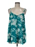 Torrid Teal Sleeveless Blouse Size Med Plus (00) - photo 1