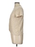 Pink Rose Tan Short Sleeve Top Size L - photo 5