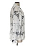 Halogen 100% Polyester Silver Long Sleeve Blouse Size L - photo 4