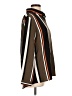 Unbranded Stripes Brown Long Sleeve Blouse Size L - photo 4