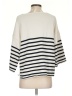 Zara Stripes Ivory Pullover Sweater Size S - photo 2