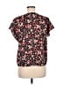 Shein Black Short Sleeve Blouse Size 6 - photo 2