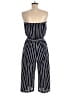 Ambiance Stripes Blue Jumpsuit Size M - photo 2