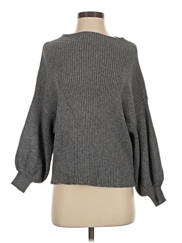 Line & Dot Turtleneck Sweater (view 1)