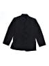 Johnnie Lene 100% Polyester Chevron-herringbone Black Blazer Size 8 - photo 1