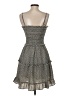 Sienna Sky 100% Polyester Polka Dots Gray Casual Dress Size S - photo 2