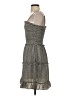 Sienna Sky 100% Polyester Polka Dots Gray Casual Dress Size S - photo 5