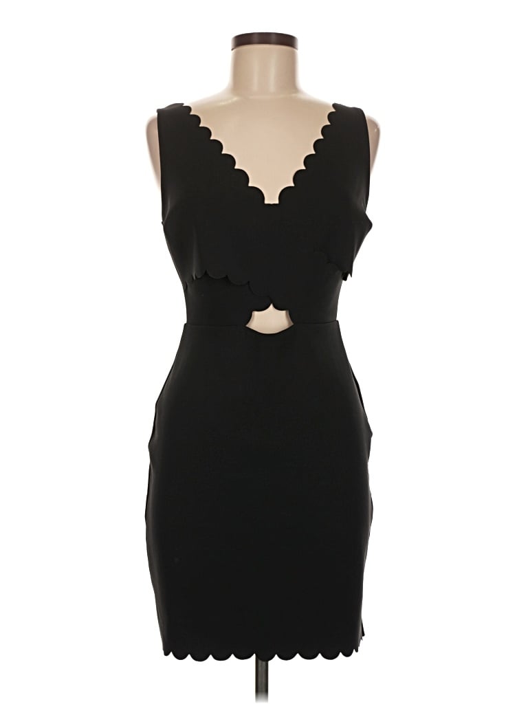 Pre-owned Topshop Cocktail Dress In Black
