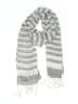 Unbranded Gray White Scarf One size - photo 1