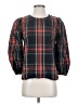 J.Crew 100% Cotton Blue Black 3/4 Sleeve Blouse Size XS - photo 1