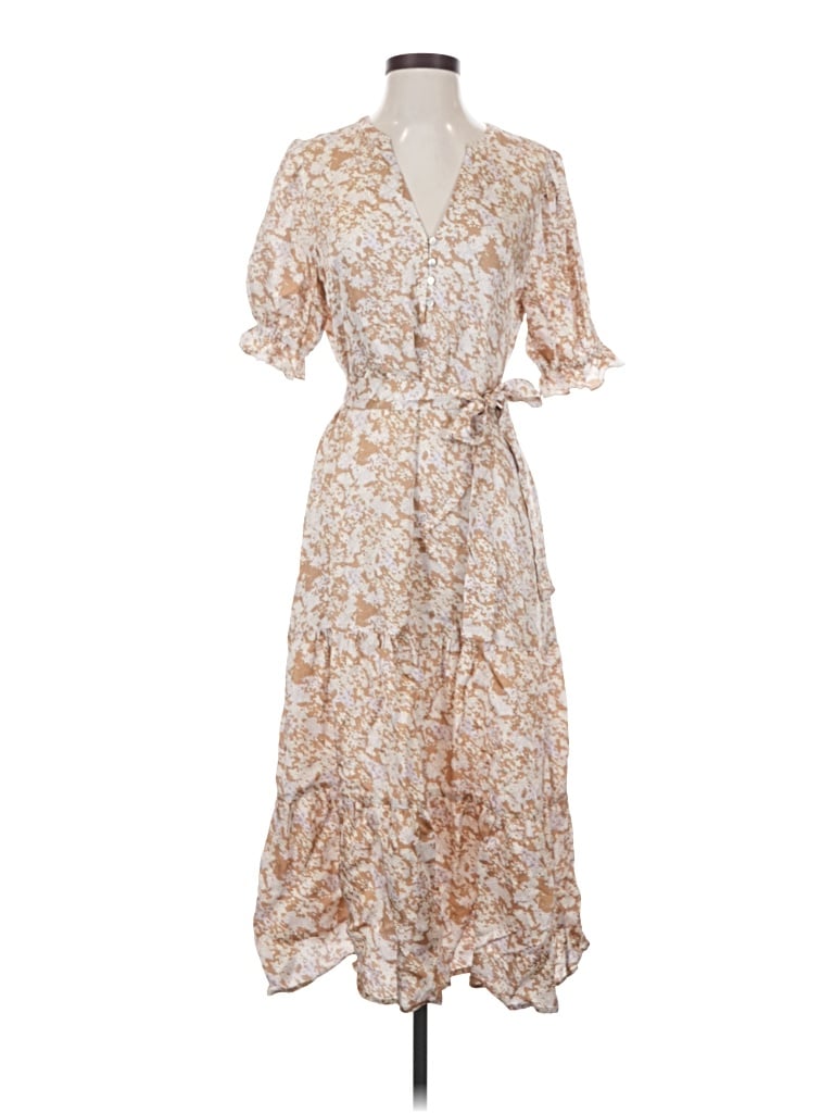 Pre-owned Rails Casual Dress In White