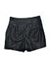 Express 100% Polyurethane Metallic Black Shorts Size 00 - photo 2