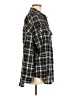 Cupshe Plaid Black Long Sleeve Blouse Size M - photo 4