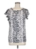 Unbranded Animal Print Silver Short Sleeve T-Shirt Size M - photo 1
