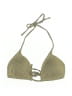 Unbranded Chevron-herringbone Gold Swimsuit Top Size M - photo 1