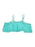 Unbranded Teal Swimsuit Top Size M - photo 2