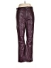 Ann Taylor 100% Polyester Burgundy Casual Pants Size 12 - photo 1