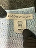 Sincerely Jules Blue Pullover Sweater Size M - photo 7