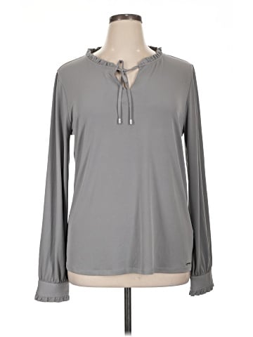 Calvin Klein Long Sleeve Blouse (view 1)